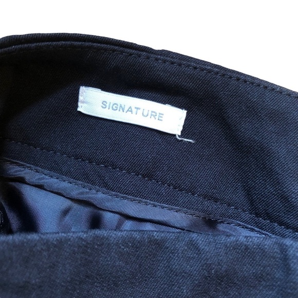 Talbots Outlet signature black Capri pants stretch 4 - Picture 5 of 6